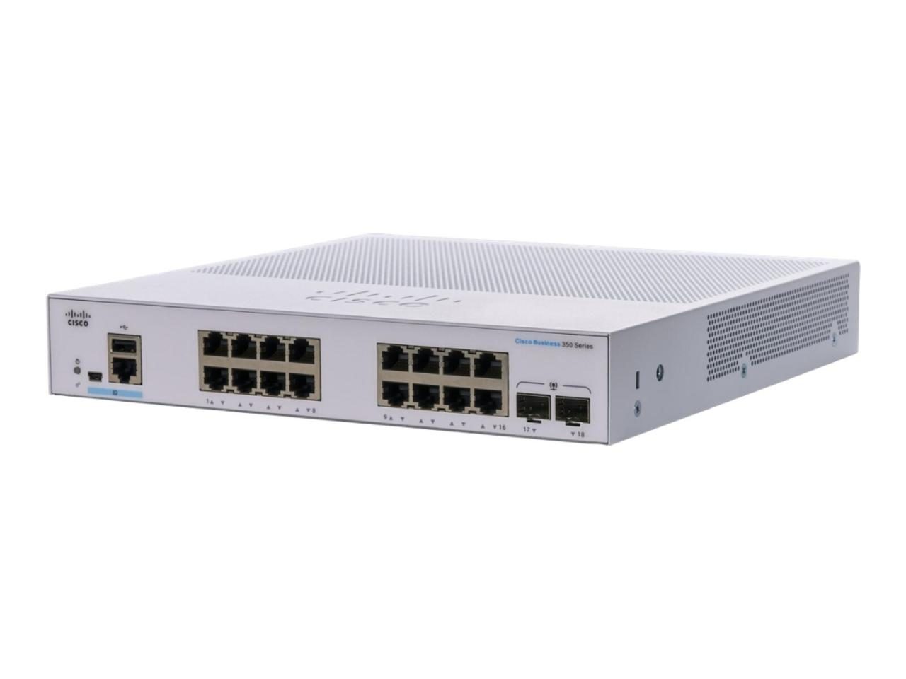 Cisco Switch Business 350-Series 18-Port 1GbE managed von Cisco