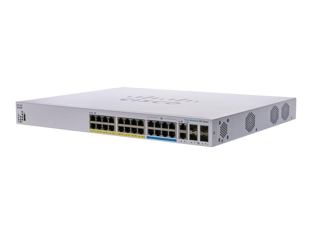Cisco Switch Business 350-Series 28-Port 1/5/10GbE 375W PoE managed von Cisco