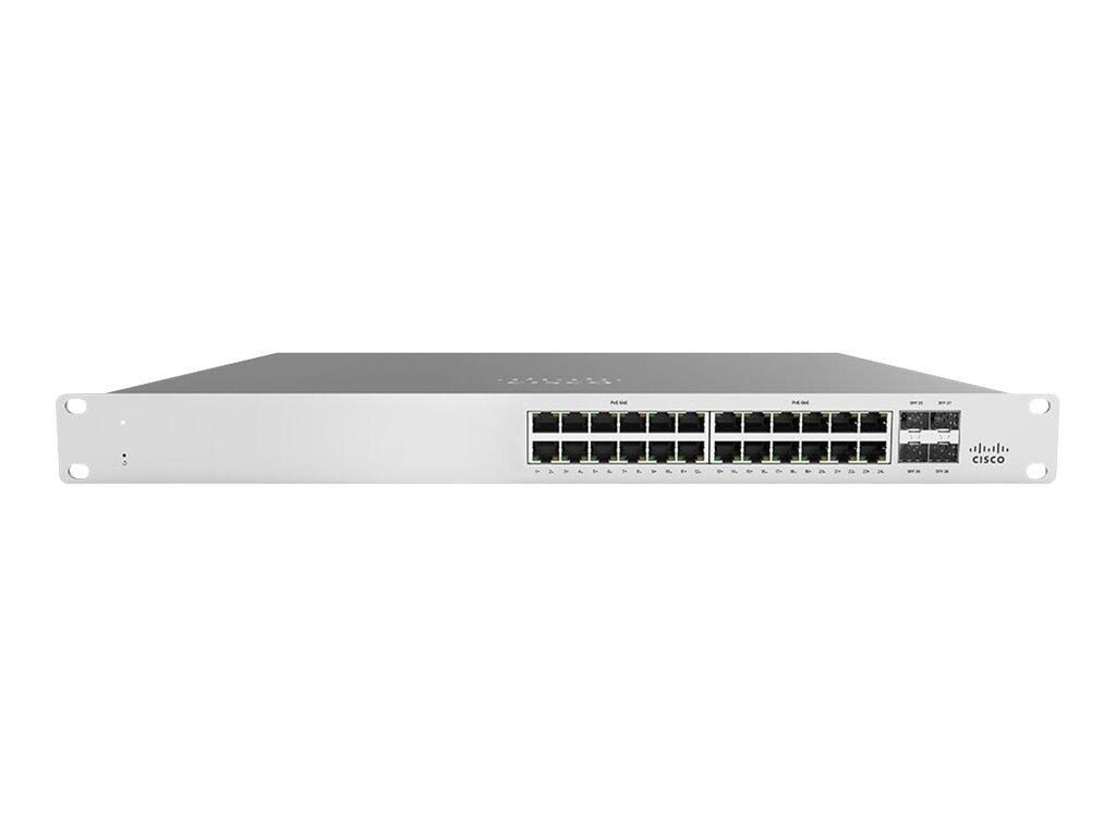 Cisco Switch Meraki MS120 28-Port 1GbE 370W PoE managed von Cisco