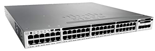 Cisco WS-C3850-48T-L Catalyst 2960-Xr Switch (24 Gige, PoE, 370 Watt, 2x 10G SFP+ IP Lite) von Cisco