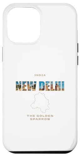 Hülle für iPhone 12 Pro Max Neu Delhi Indien Urlaub Städtereise Urlaub von City Travelling Holiday Town Designs