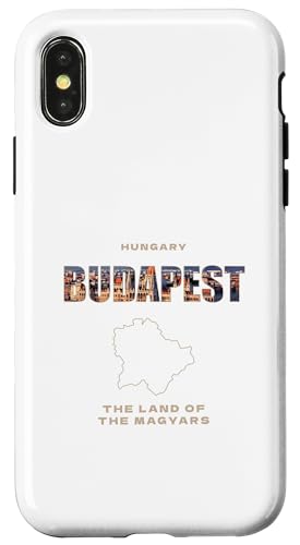 Hülle für iPhone X/XS Budapest Ungarn Urlaub Städtereise Urlaub von City Travelling Holiday Town Designs