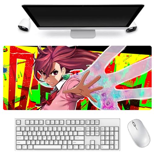 Ciyoulio Dan Da Dan Mauspad 900x400 MM Gaming Anime Mausmatte Okarun Momo Ayase Manga Mauspad, Rutschfestes Anime Mauspad Dandadan PC/Laptop Mauspad von Ciyoulio