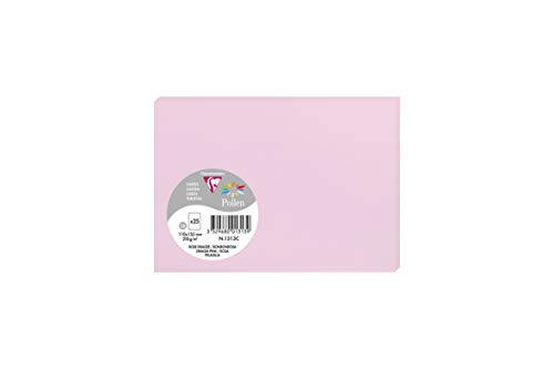 Clairefontaine 1313C Packung mit 25 Karten Pollen in Format C6, 110 x 155mm, 210g, bonbon Clairefontaine 1313C Packung mit 25 Karten Pollen in Format C6, 110 x 155mm, 210g, bonbon von Clairefontaine