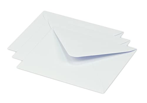 Clairefontaine 60146C - Packung mit 20 Umschlägen Pollen 12,5x13,8 cm, 120g, gefüttert, ideal für Einladungen und Korrespondenz, Premium glattes Papier, Blau, 1 Pack von Clairefontaine