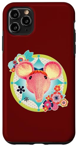 Clangers Mother Clanger Floral Circle Muttertag Hülle für iPhone 11 Pro Max von Clangers