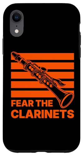 Hülle für iPhone XR Fear the Clarinets Lustige Band Musikliebhaber von Clarinet Player Music Lover Funny Musician Graphic