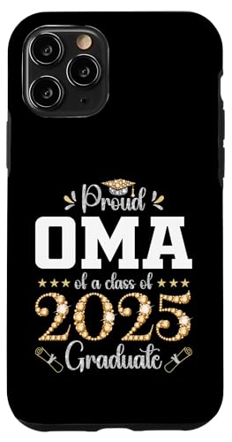 Hülle für iPhone 11 Pro Stolze Oma auf ihren Abschluss in der Klasse 2025 von Class of 2025 Graduation Party Family Matching