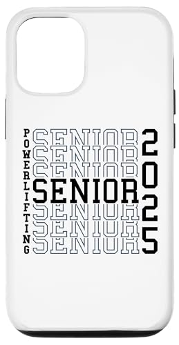 Hülle für iPhone 13 Pro Powerlifting Senior Night Senior 2025 Abschluss 58 von Class of 2025 Graduation Shirts