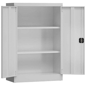 ClassiX Stahlschrank X-530290 lichtgrau 80,0 x 38,0 x 120,0 cm, aufgebaut von ClassiX