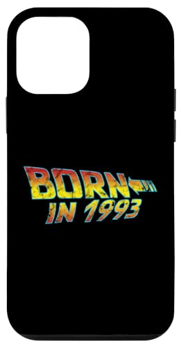 Hülle für iPhone 12 mini Classic Born in 1993 Distressed Birthday Ausgabe 1993 von Classic Back to Birthday Original Vintage Retro