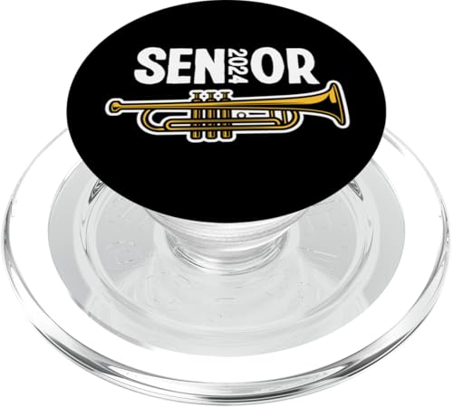 2024 Senior Trompetenspieler Band Klasse Marching Band PopSockets PopGrip für MagSafe von Classic Band Class Trumpet Merch With Retro Style