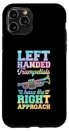 Hülle für iPhone 11 Pro Linkshänder Trumpetisten haben den richtigen Ansatz von Classic Band Class Trumpet Merch With Retro Style