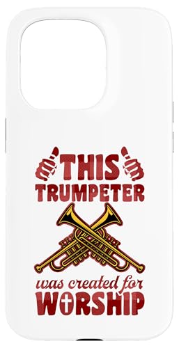 Hülle für iPhone 15 Pro Dieser Trompeter wurde für die Anbetung geschaffen von Classic Band Class Trumpet Merch With Retro Style