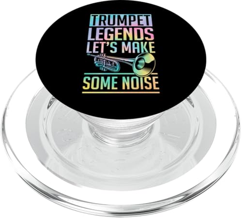 Trompete Legends Let's Make Some Noise PopSockets PopGrip für MagSafe von Classic Band Class Trumpet Merch With Retro Style