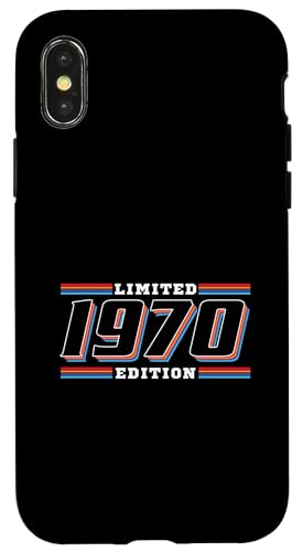 Vintage 1970 Limited Classic Original 80s Herren Damen Hülle für iPhone X/XS von Classic Birthday Original Vintage 80s 90s Retro