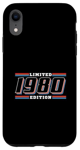 Vintage 1980 Limited Classic Original 80s Herren Damen Hülle für iPhone XR von Classic Birthday Original Vintage 80s 90s Retro