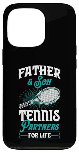 Vater und Sohn Tennis Partners For Life Hülle für iPhone 13 Pro von Classic Tennis Player Merch With Retro Aesthetic