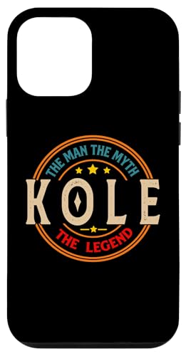 Hülle für iPhone 12 mini Kole The Man The Myth The Legend Vintage Personalisiert von Classic Vintage Apparel for Men.