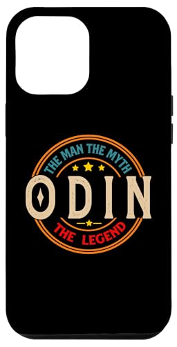 Hülle für iPhone 15 Plus ODIN The Man The Myth The Legend Vintage Personalisiert von Classic Vintage Apparel for Men.