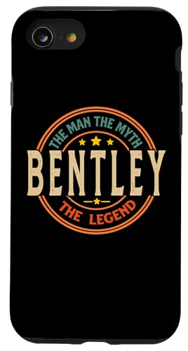 Hülle für iPhone SE (2020) / 7 / 8 Bentley The Man The Myth The Legend Vintage Personalisiert von Classic Vintage Apparel for Men.