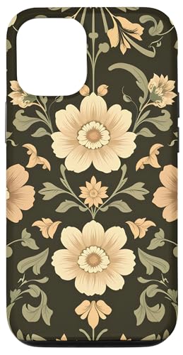 Retro Botanische Blumen Zeitlose Kunst Hülle für iPhone 12/12 Pro von Classic Vintage Floral Aesthetic Designs