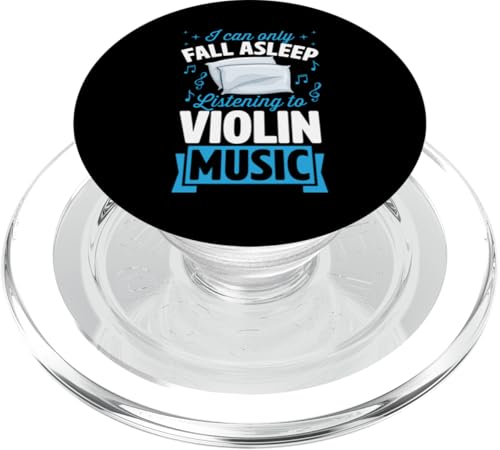 Ich kann nur einschlafen, wenn ich Geigenmusik höre ASMR PopSockets PopGrip für MagSafe von Classical Violin Essentials for Clever Violinists