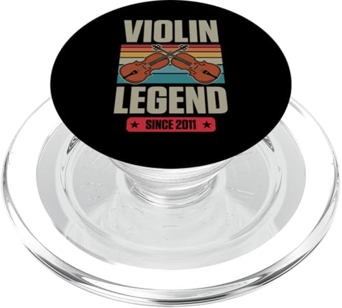 Violin-Legende seit 2011 Geburtsjahr Geburtstag für Violinist PopSockets PopGrip für MagSafe von Classical Violin Essentials for Clever Violinists