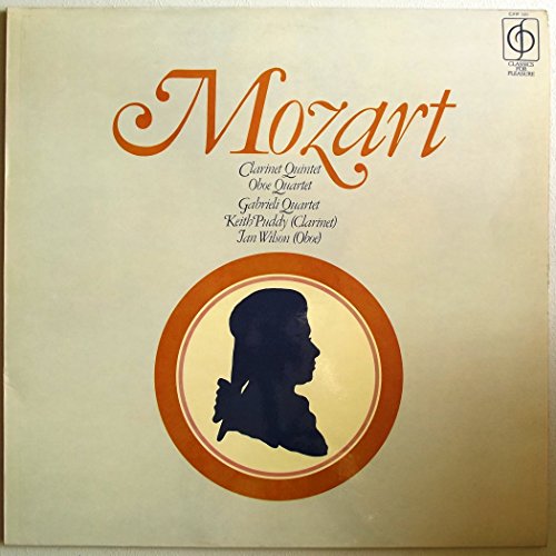 CFP 121 GABRIELI QUARTET Mozart Clarinet Quintet/Oboe Keith Puddy/Ian Wilson LP von Classics for Pleasure