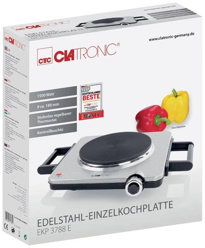 Clatronic EKP 3788 263986 Kochplatte Überhitzungsschutz von Clatronic