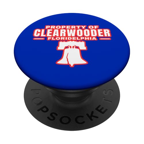 Clearwooder Lustiger Philadelphia-Slang Clearwater FL Philly PopSockets Klebender PopGrip von Clearwooder Florida at VintagePhilly Designs