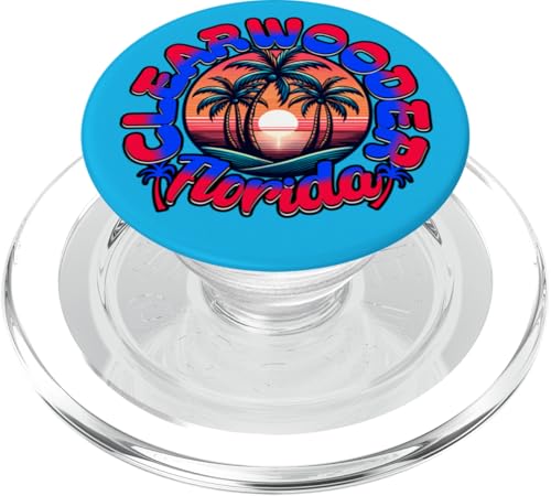 Clearwooder Lustiger Philadelphia-Slang Clearwater FL Philly PopSockets PopGrip für MagSafe von Clearwooder Florida at VintagePhilly Designs