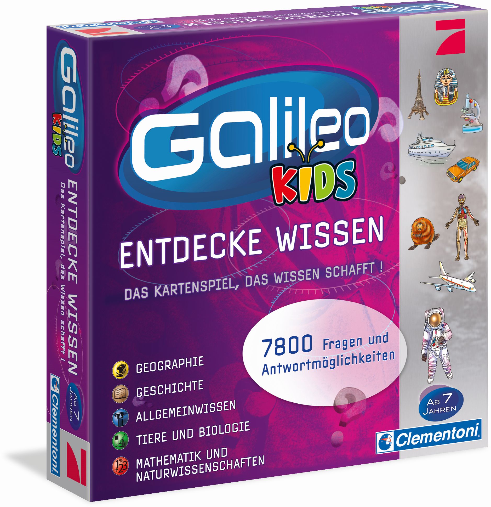 Clementoni 69159 - Galileo - Kids Das grosse Wissens-Quiz von Clementoni SpA