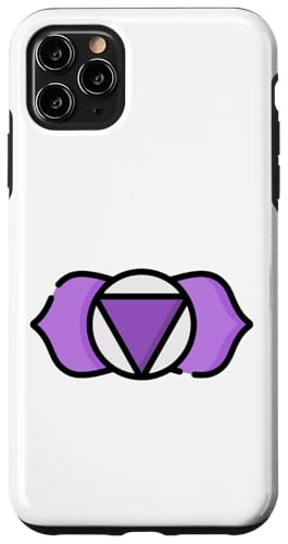 Hülle für iPhone 11 Pro Max Yoga Ajna Bewusstsein Drittes Auge Chakra Brahman von Clever Witty Ajnae Designs