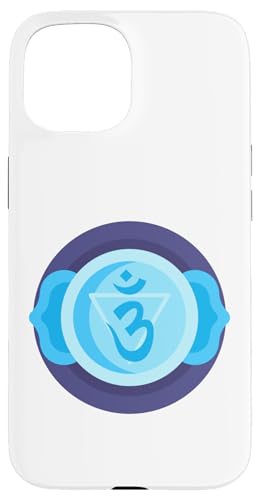 Hülle für iPhone 15 Yoga Ajna Bewusstsein Drittes Auge Chakra Brahman von Clever Witty Ajnae Designs