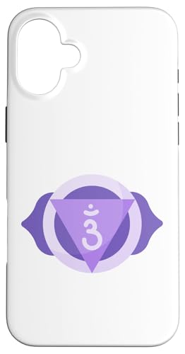 Hülle für iPhone 16 Plus Yoga Ajna Bewusstsein Drittes Auge Chakra Brahman von Clever Witty Ajnae Designs