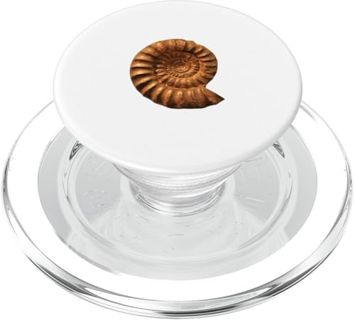 Ammonitfossilien Geologe Paläontologe Paläontologie PopSockets PopGrip für MagSafe von Clever Witty Ammonite Designs