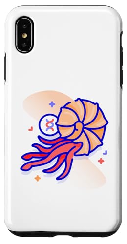 Hülle für iPhone XS Max Ammonitfossilien Geologe Paläontologe Paläontologie von Clever Witty Ammonite Designs