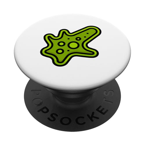 Wirklich wie Amoebas - Amoeba einzelliger Organismus PopSockets Klebender PopGrip von Clever Witty Amoeba Designs