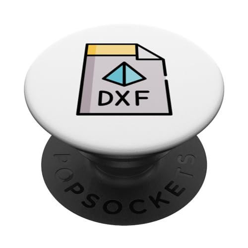 DXF-Zeichnungsaustauschformat PopSockets mit austauschbarem PopGrip von Clever Witty DXF Designs