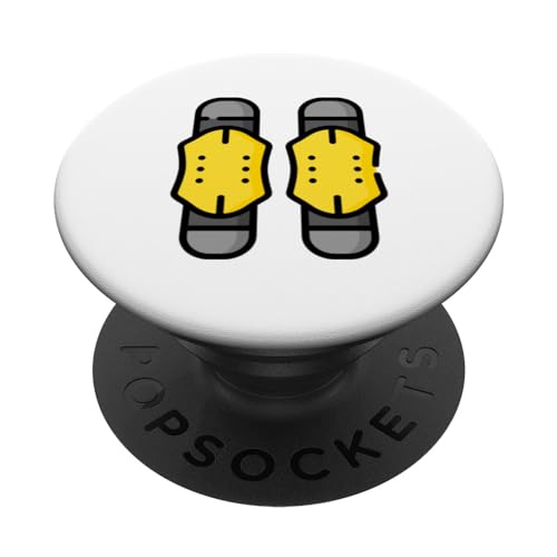 Vergessen Sie nicht Ihre Knieschoner PopSockets mit austauschbarem PopGrip von Clever Witty Kneepad Designs