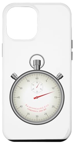 Hülle für iPhone 12 Pro Max Stoppuhr Countdown Timer Stoppuhr von Clever Witty Stopwatch Designs