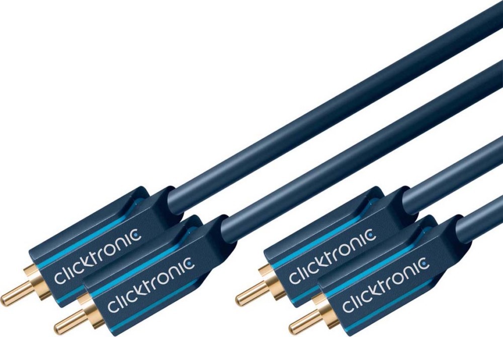 Clicktronic Stereo-Audiokabel 70376 von Clicktronic