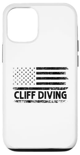 Hülle für iPhone 12/12 Pro Klippentauchen Klippenspringender Taucher von Cliff Dive Diving Gift For A Cliff Diver