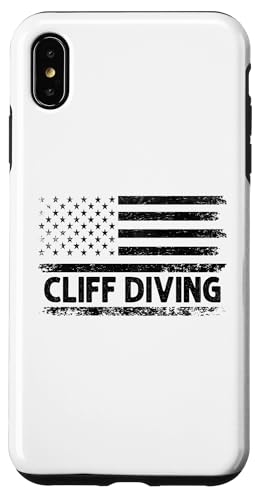 Hülle für iPhone XS Max Klippentauchen Klippenspringender Taucher von Cliff Dive Diving Gift For A Cliff Diver