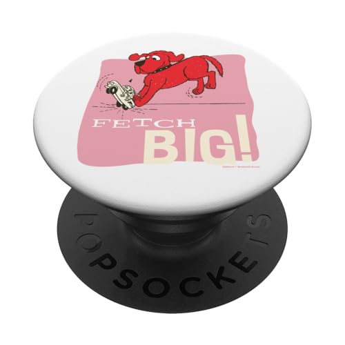 Clifford Der große rote Hund | Vintage Fetch Big Merch Offiziell PopSockets Klebender PopGrip von Clifford The Big Red Dog