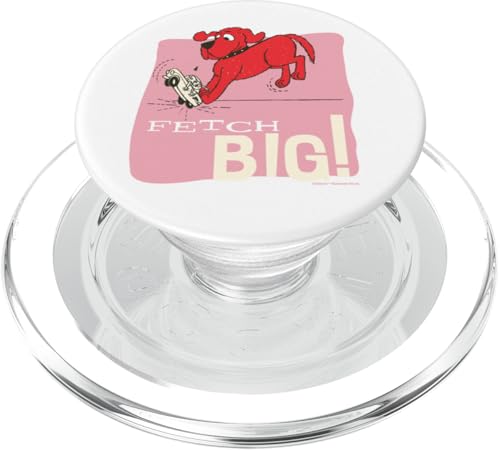 Clifford Der große rote Hund | Vintage Fetch Big Merch Offiziell PopSockets PopGrip für MagSafe von Clifford The Big Red Dog