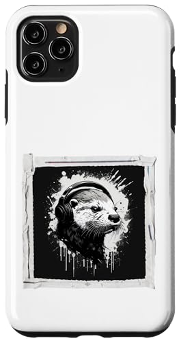 Hülle für iPhone 11 Pro Max Otter Kopfhörer von Cloudcoast.store