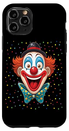 Hülle für iPhone 11 Pro Clown Karneval Kostüm Clownskostüm Clowns Fasching Konfetti von Clown Karneval Kostüm Clownskostüm Clowns Shirt