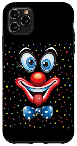 Hülle für iPhone 11 Pro Max Clown Karneval Kostüm Clownskostüm Clowns Fasching Konfetti von Clown Karneval Kostüm Clownskostüm Clowns Shirt